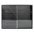 5 Tiers Toy Model Display Shelf Cabinet W  Acrylic Door  80l X 9 5w X 60h Cm 