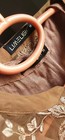 Brown Branded Embroidered Organza Limelight Top Pre Owned  1 Piece Formal Shirt