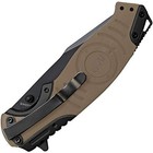 Smith   Wesson M p Swmp13gls 8 2in High Carbon S s  Folding Knife With 3 5in
