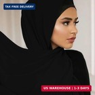 Hijab Scarf For Women Soft Cotton Muslim Jersey Hijab Head Wrap Scarves Fashion