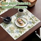 Tatyanna Drawer And Shelf Liner For 11 8inch X 118 1inch  Green Flower 