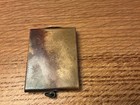 Antique J e  Mergott Co  Newark Nj Brass Vesta Case Match Safe Pocket Patent Pen