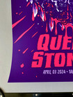 original  Queens Of The Stone Age X 235 Saskatoon 2024 April 3rd Concert Poster