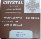 Replacement Acrylic Watch Crystals - 26 2mm To 31 0mm -high Dome - 1 Pc
