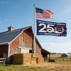 3x5ft 1776-2026 250th Anniversary Flag Usa 250 Years America 1-side