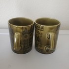 Vintage Arklow Giftware Ireland Hand Engraved Mug By Mcdonagh Irish Collectible 