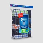 Hanes Boys Comfort Flex Woven Boxer 5-pack Assorted
