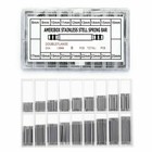 360pcs Watch Pins Spring Bars Band Strap Link 8-25mm Repair Kit Stainless Steel 