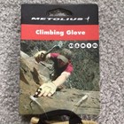 New - Metolius Mountain Climbing 3 4 Finger Glove Leather Tan Small Read More