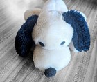 Vintage Dakin Drooper Dog Plush 12  Nut Shells bean Filled Stuffed Animal 