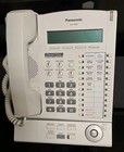 Panasonic Kx-t7633 Digital Telephone White 3-line Lcd Phone  kx-t7633-w 