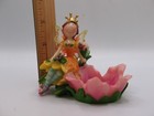 Sweet Resin Garden Fairy Jewelry Holder Tray W  Sequin Heart