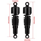 Black 10 5  Pair Rear Shocks For Harley Sportster Xl883 Iron Xl1200 2004-2012