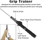 Golf Grip Swing Training Aid - Retractable Click Club Trainer Indoor Practice