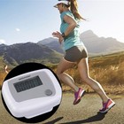 Portable Counter Mini Digital Lcd Pedometer Sports Walking Running Step Count   