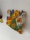 Vintage Homco Butterfly Frog Mushroom Wall Decor 1970s Retro Cottagecore