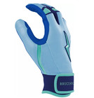 Bruce Bolt Men s Bear Series Short Cuff Batting Gloves Tidal Blue