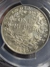 1835  c  British India One Rupee  Pcgs Ms63  F Incuse  William Iv