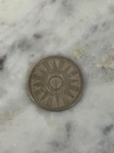 Vtg 1959 Iraq 100 Fils Abdul Kareem Qassim Km 124 Silver Plated Original Coin