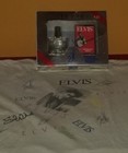 Elvis Presley Vtg Original Boxed Cologne W  Sealed Cassette   Promo T Shirt     