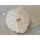 Wilton White Lacy Hearts 12 Plastic Cake Decorations Nib Wedding Accents Party
