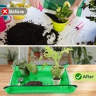 Waterproof Repotting Mat Super Thick For Potting 26 8  X 26 8   Pale Green