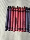 Lot Of 26 Some Retired Binney   Smith Crayola Crayons  Periwinkle salmon  Maize
