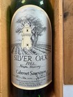 Rare 1982 Silver Oak 5l Napa Cabernet Lmtd Empty Wine Bottle Signed   Wood Box