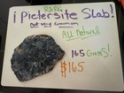 High-grade Pietersite Slab - Excellent Blue Gold Chatoyancy Rare Rough Material