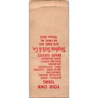 Stephen Seth   Co  Baltimore Md Advertising Matchbook Cover Sa1-m2
