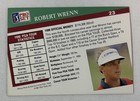 Hand Signed Autographed Pga Golf Card   Robert Wrenn