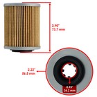 Oil Filter For Can Am Maverick X3   X3 Max 17   X3 900 Ho  x3 Turbo 18 420956123