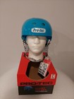 Pro-tec Bucky Skate Skateboard Helmet Large Trans Gumball Blue Colour Protec
