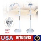 16x Led Floor Stand Facial Magnifying Salon Beauty Light Magnifier Lamp Adjustus