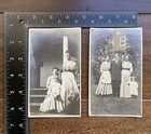 Smiling Family Early 1900s Antique Vintage Photo