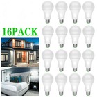 16pcs Led Light Bulbs 15w 100w Daylight A19 6000k Dimmable E26 Replacement Lamp