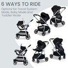 Britax Willow Grove Sc Baby Travel System Infant Car Seat   Stroller Pindot Onyx