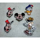 Set Of 5 Vintage Disney Pins Mickey Mouse  Donald Duck  Goofy   Minnie Mouse