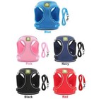 Pet Small Dog Puppy Harness And Leash Set Breathable Mesh Vest Chest Strap New