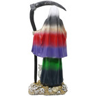 Santa Muerte 13  Inch  Holy Death Grim Reaper Statue   Cristal Ball