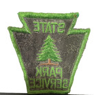 Pennsylvania State Park Service Vintage Patch Keystone Tree Uniform Pa Unused