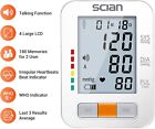 Scian Lcd Blood Pressure Monitor Upper Arm Automatic Machine Bp Cuff Gauge Pulse