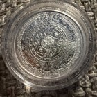 999 Fine Silver Mexican Aztec Calendar Coin 1 10 Oz  