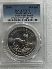 2018 South Africa Silver Krugerrand 1 Oz  999 Pcgs Ms 70   First Week Struck   