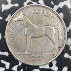 1940 Ireland 1 2 Crown Half Crown Lot n3114 Silver 