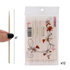1200 Count Precision Tip Cotton Swab  Pointed Tip Cotton Swabs With Wood Stic   
