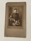 Antique Original Photo Ww1 Military Young Soldier In Uniform Early 1900 s