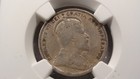 1909 Canada Twenty Five Cents Ngc Fine Circulated Silver 25c Coin 