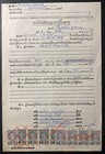Lot Of 2 Thailand Official Legal Documents Covers Revenue Tax Fiscal Stamp L