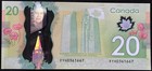 Banknote - 2012 Canada  20 Twenty Dollar Polymer  P108b  Unc